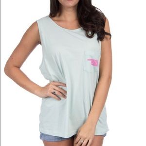 Lauren James Oklahoma Tank Top (Mint)